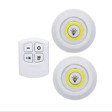 Wireless LED Night Light with Remote Control ( Pack Of 2 ) - arabtijarah