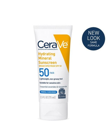 Hydrating Mineral Sunscreen SPF 50 Face Lotion - arabtijarah