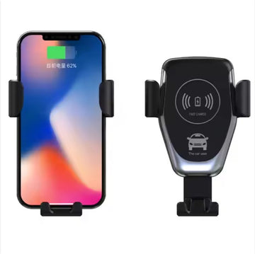Auto Clamping Wireless Car Charger - arabtijarah