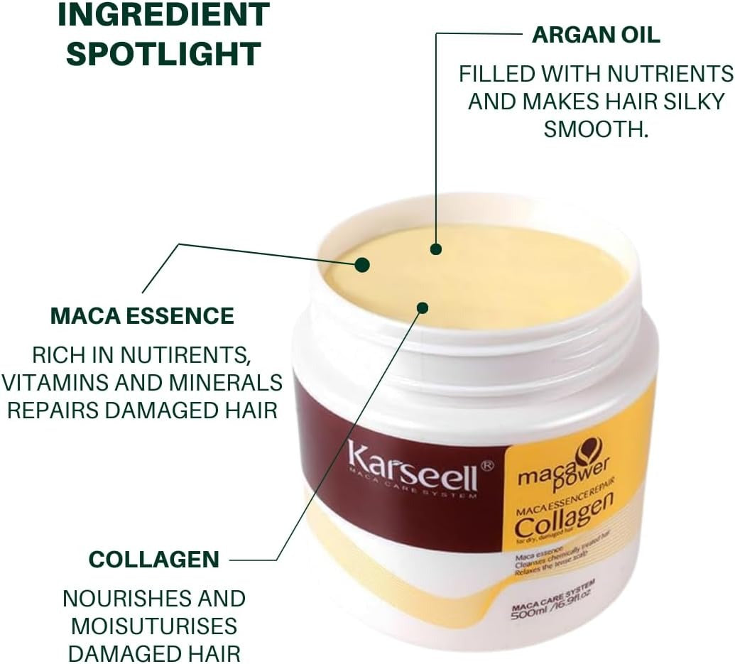 Karseell Collagen Deep Repair Conditioning Hair Mask - arabtijarah