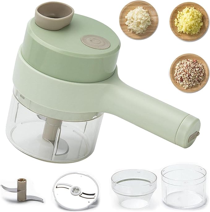 Rechargeable 4 in 1 Electric Vegetable Cutter - arabtijarah