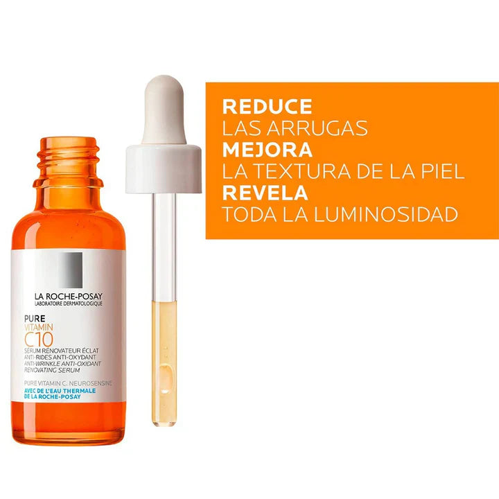 LA ROCHE-POSAY Pure Vitamin C10 Serum 30 ml - arabtijarah