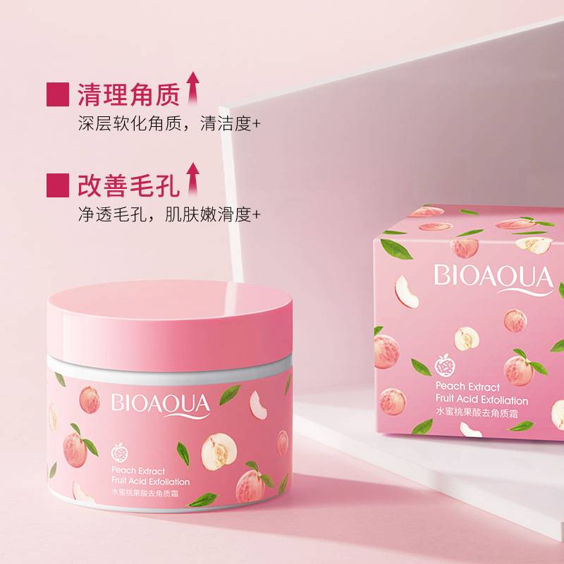 Bioaqua Peach Fruit Acid Exfoliating Gel - arabtijarah