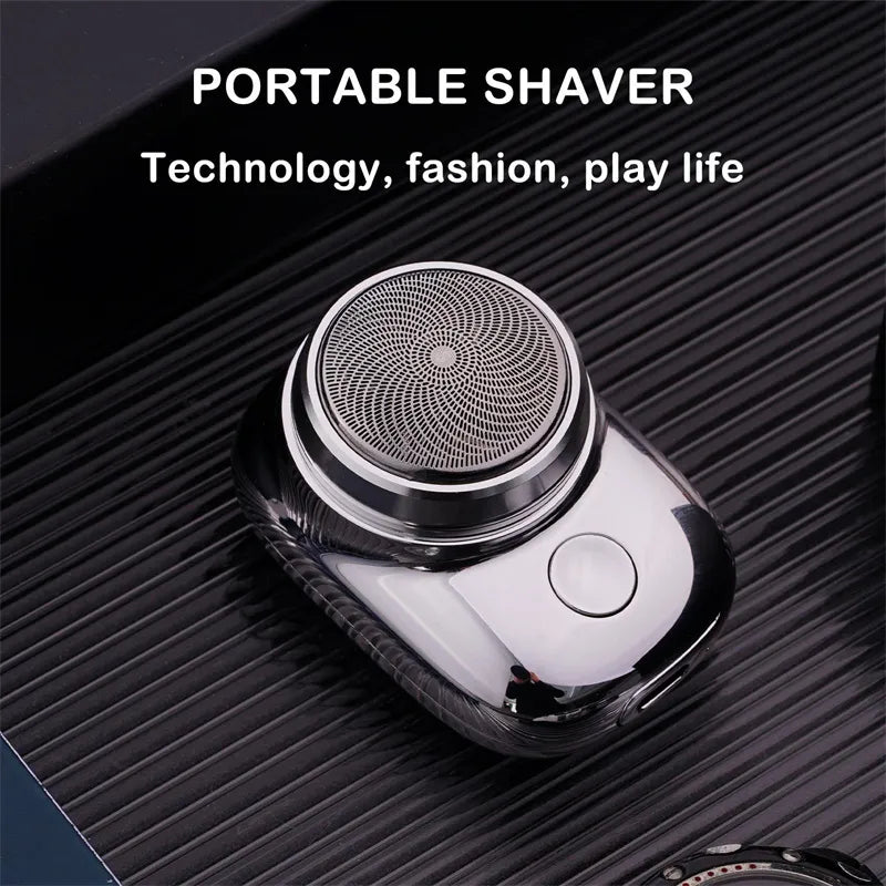 Mini Portable USB Rechargeable Electric Shaver - arabtijarah