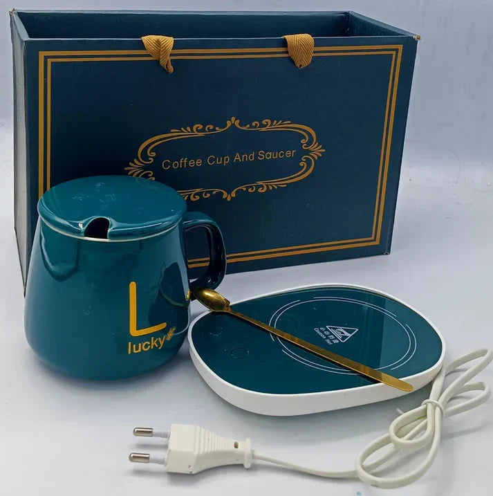 Electric Coffee Mug Warmer Set - arabtijarah