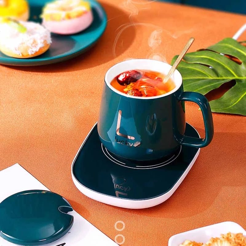 Electric Coffee Mug Warmer Set - arabtijarah
