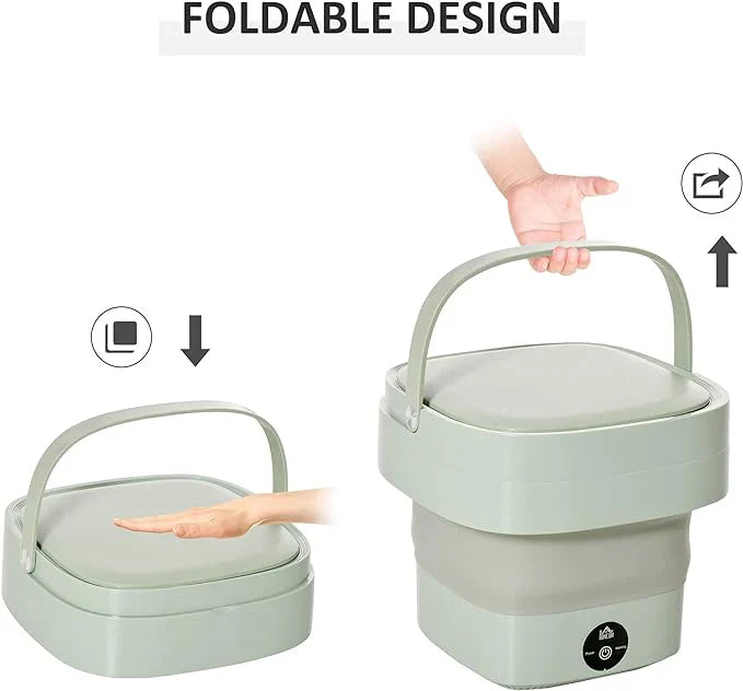 Foldable Mini Laundry Machine - arabtijarah