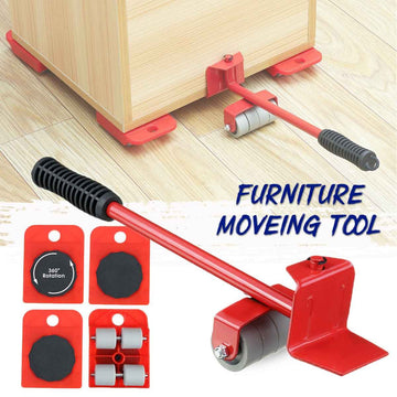 Furniture Lifter Mover Tool Set Furniture Lifting Wheels (5PCS) - arabtijarah