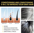 Natural Black Hair 3- IN-1 Dye Shampoo - arabtijarah