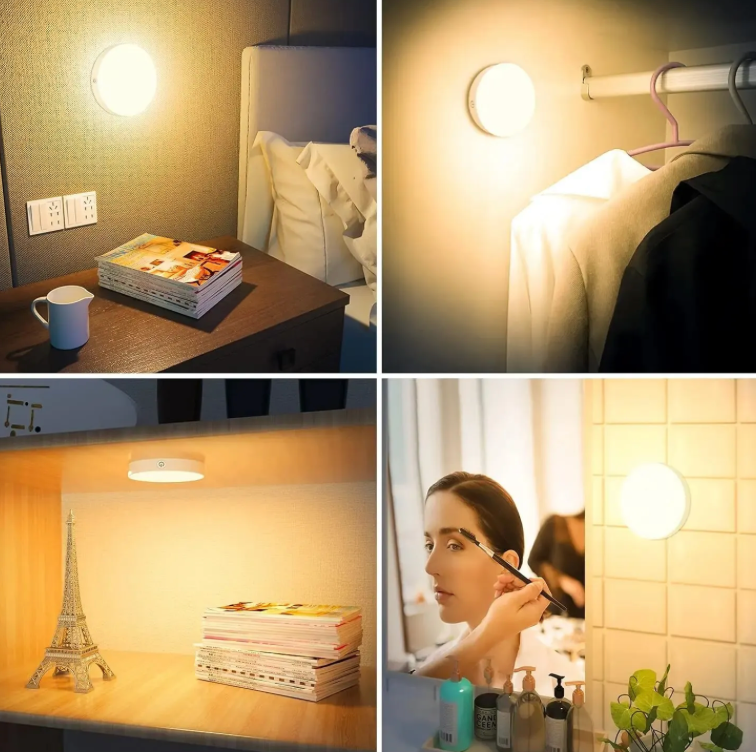 Wireless LED Night Light with Remote Control ( Pack Of 2 ) - arabtijarah