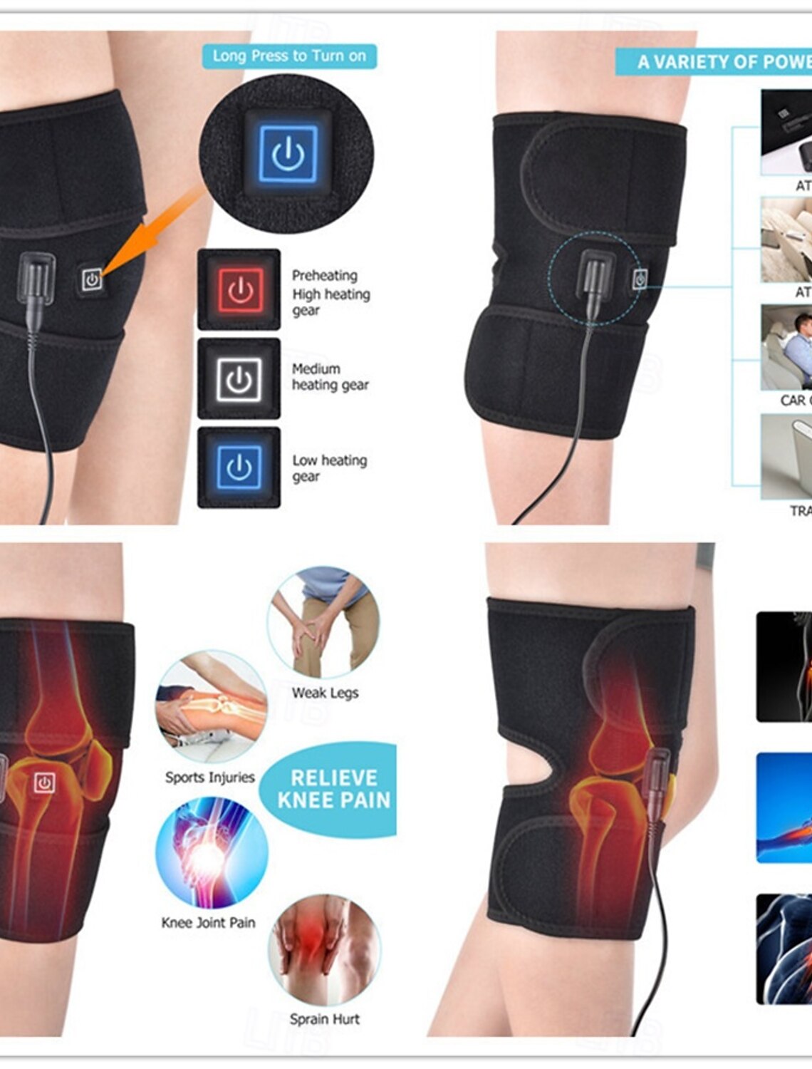 Electric Heating Knee Pad - arabtijarah