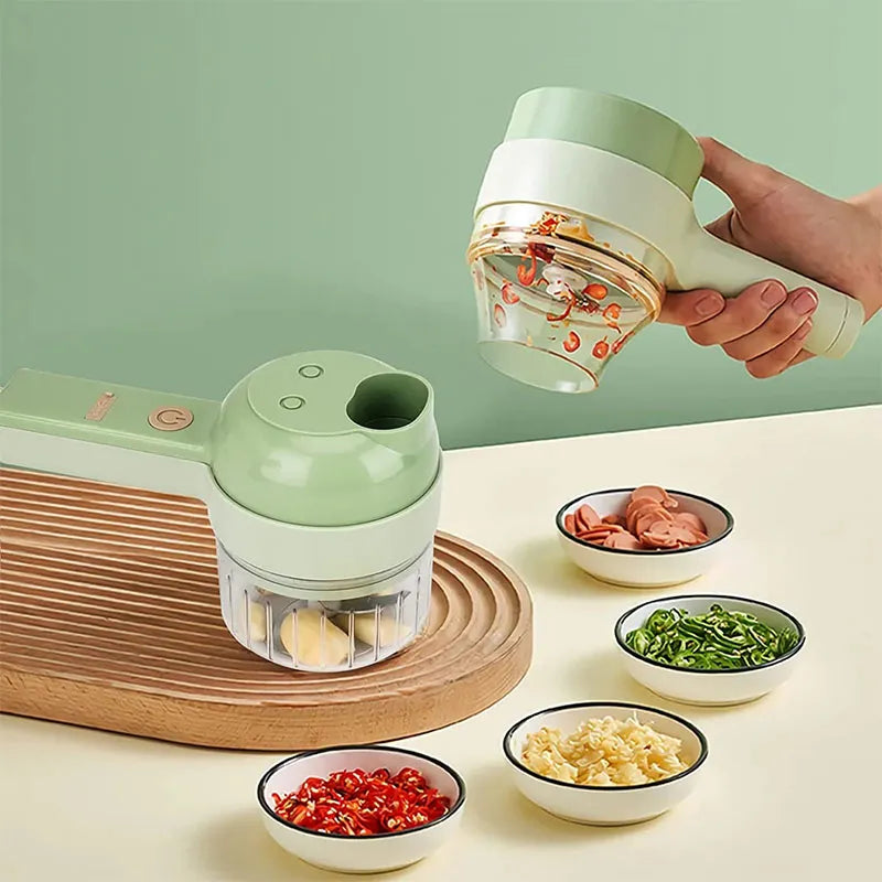Rechargeable 4 in 1 Electric Vegetable Cutter - arabtijarah