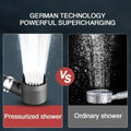 High Pressure 3 Modes Shower Head - arabtijarah