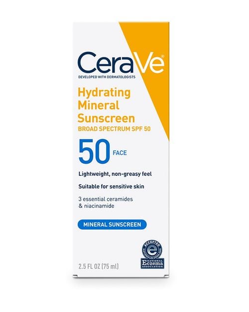 Hydrating Mineral Sunscreen SPF 50 Face Lotion - arabtijarah