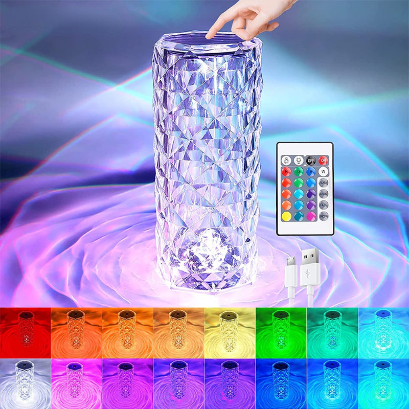 LED Crystal Table Lamp - arabtijarah