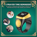 Equantu Qibla Ring Tasbih Counter Prayer Reminder - arabtijarah
