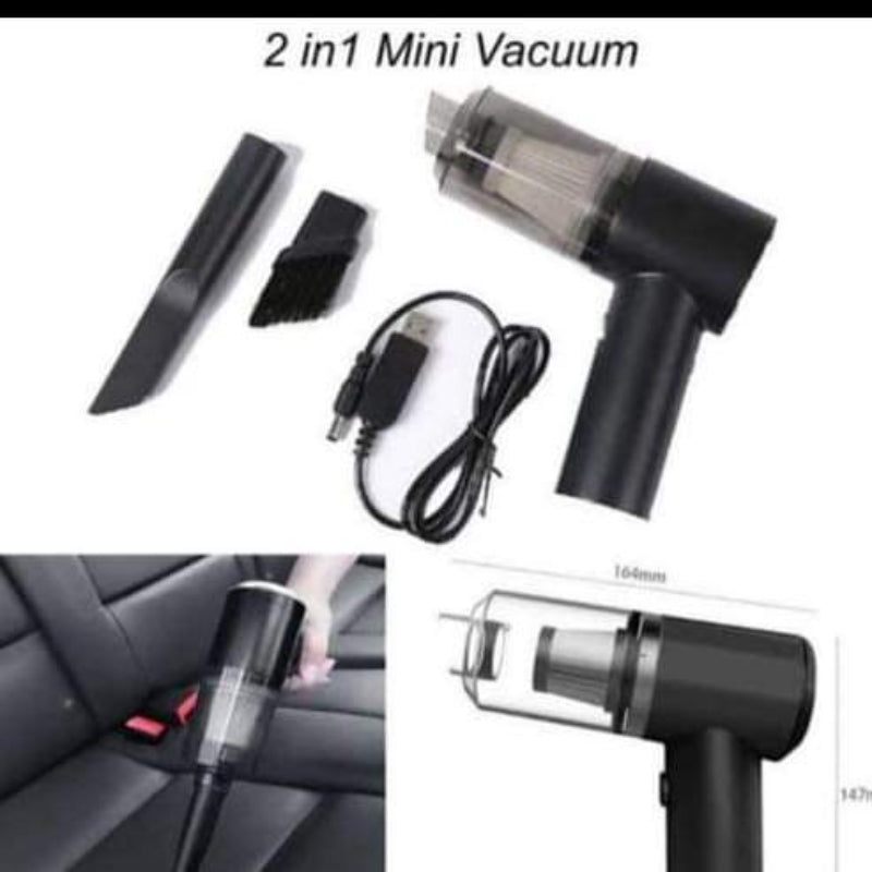 Portable 3 in 1 Mini Vacuum Cleaner - arabtijarah