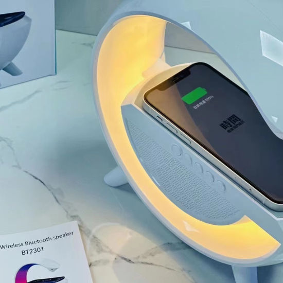 Led Wireless Charger Speaker - arabtijarah